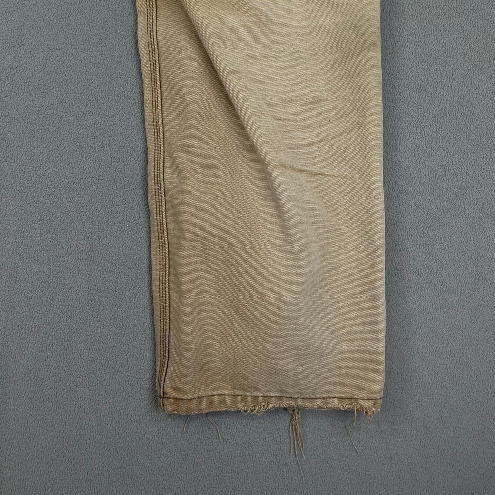 Carhartt Tan Brown Cargo Work Pants - Picture 4 of 16